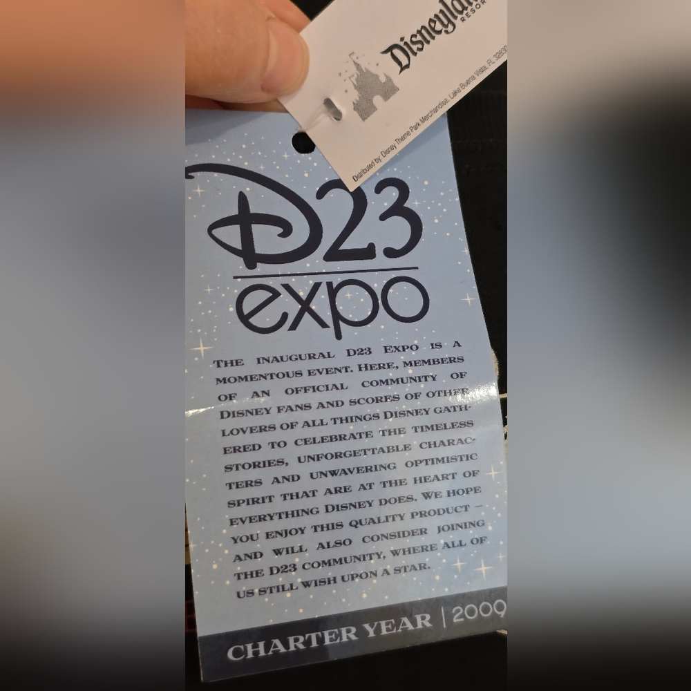 NWT‎ D23 EXPO Disney Mickey Mouse Tee 2009 CHARTER YEAR  COLLECTION (Size XL) - Picture 5 of 9